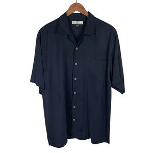 BF1551 Men’s Tommy Bahama 100% Silk Beach Button Down Shirt M